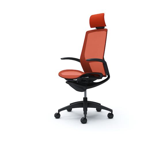 ■OKAMURA フィノラチェア EXハイバック 座メッシュ〔品番:C74AMRF1F8〕【5062876:0】[送料別途見積り][法人・事業所限定][外直送][店頭受取不可]
