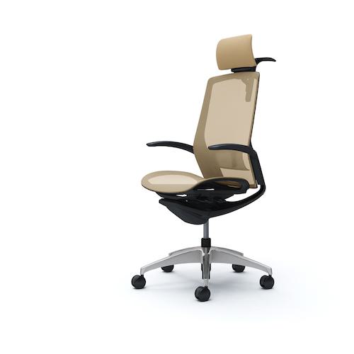 ■OKAMURA フィノラチェア EXハイバック 座メッシュ〔品番:C74BASF1E7〕【5062899:0】[送料別途見積り][法人・事業所限定][外直送][店頭受取不可]