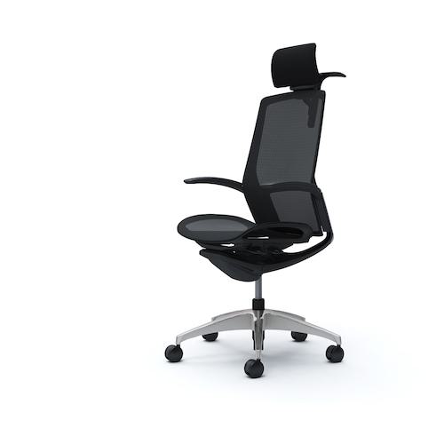 ■OKAMURA フィノラチェア EXハイバック 座メッシュ〔品番:C74BBRF1E1〕【5062922:0】[送料別途見積り][法人・事業所限定][外直送][店頭受取不可]