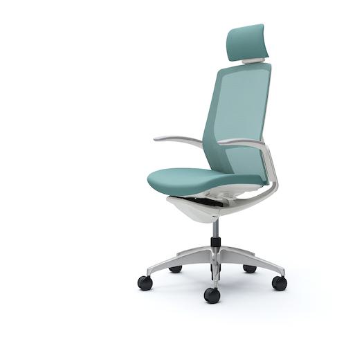 ■OKAMURA フィノラチェア EXハイバック 座クッション〔品番:C74CCWF1G6〕【5062999:0】[送料別途見積り][法人・事業所限定][外直送][店頭受取不可]
