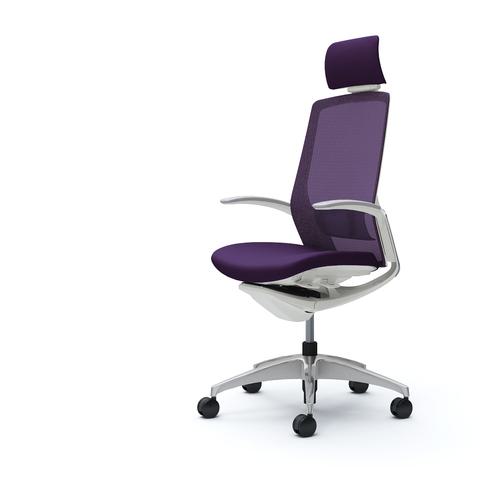 ■OKAMURA フィノラチェア EXハイバック 座クッション〔品番:C74CBZF1G0〕【5063006:0】[送料別途見積り][法人・事業所限定][外直送][店頭受取不可]｜ホームセンターバロー　店
