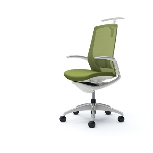 ■OKAMURA フィノラチェア ハイバック 座クッション〔品番:C748CZF1G5〕【5064467:0】[送料別途見積り][法人・事業所限定][外直送][店頭受取不可]