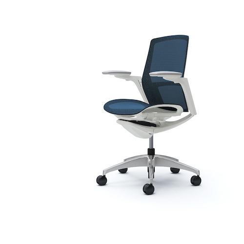 ■OKAMURA フィノラチェア ミドルバック 座メッシュ〔品番:C781CWF1E4〕【5064610:0】[送料別途見積り][法人・事業所限定][外直送][店頭受取不可]｜ホームセンターバロー　店