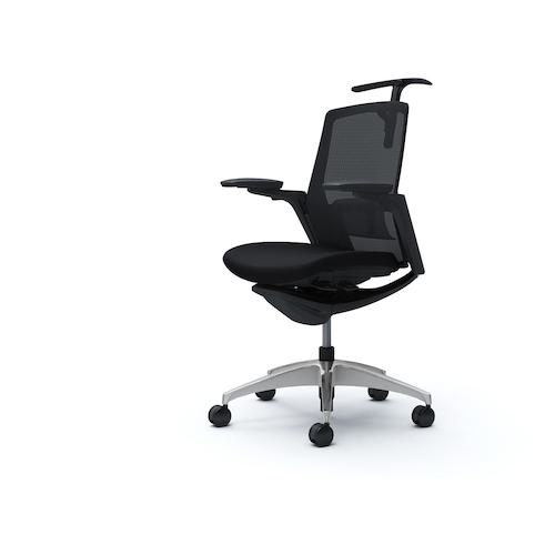 ■OKAMURA フィノラチェア ミドルバック 座クッション〔品番:C784ASF1G1〕【5064624:0】[送料別途見積り][法人・事業所限定][外直送][店頭受取不可]