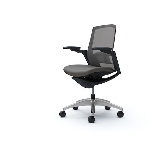 ■OKAMURA フィノラチェア ミドルバック 座クッション〔品番:C783BSF1H2〕【5066147:0】[送料別途見積り][法人・事業所限定][外直送][店頭受取不可]