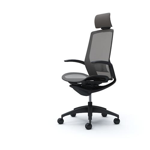 ■OKAMURA フィノラチェア EXハイバック 座メッシュ〔品番:C74AMSF1F2〕【5067628:0】[送料別途見積り][法人・事業所限定][外直送][店頭受取不可]