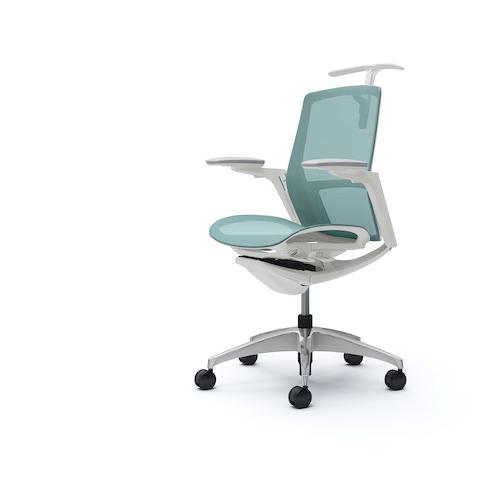 ■OKAMURA フィノラチェア ミドルバック 座メッシュ〔品番:C782BWF1E6〕【5067726:0】[送料別途見積り][法人・事業所限定][外直送][店頭受取不可]