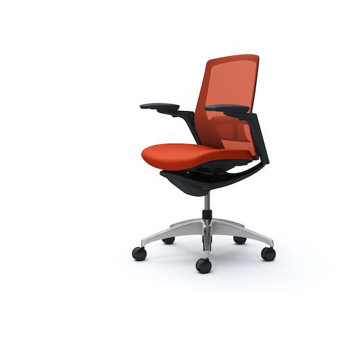 ■OKAMURA フィノラチェア ミドルバック 座クッション〔品番:C783ASF1H8〕【5067768:0】[送料別途見積り][法人・事業所限定][外直送][店頭受取不可]｜ホームセンターバロー　店