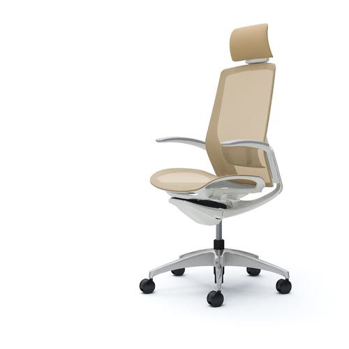 ■OKAMURA フィノラチェア EXハイバック 座メッシュ〔品番:C74ACZF1E7〕【5069234:0】[送料別途見積り][法人・事業所限定][外直送][店頭受取不可]