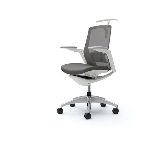 ■OKAMURA フィノラチェア ミドルバック 座クッション〔品番:C784CZF1H2〕【5069305:0】[送料別途見積り][法人・事業所限定][外直送][店頭受取不可]