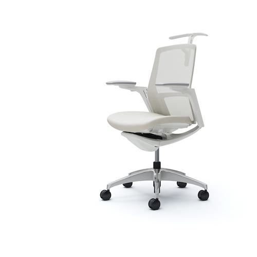 ■OKAMURA フィノラチェア ミドルバック 座クッション〔品番:C784CWF1G2〕【5069401:0】[送料別途見積り][法人・事業所限定][外直送][店頭受取不可]