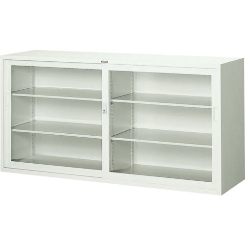 ■TRUSCO スタンダード書庫(D515) ガラス引違 1760XH880〔品番:N306GW〕【5070171:0】[法人・事業所限定][直送元][店頭受取不可]｜ホームセンターバロー　店