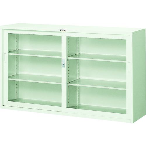 ■TRUSCO スタンダード書庫(D400) ガラス引違 1500XH880〔品番:N305G〕【5070295:0】[法人・事業所限定][直送元][店頭受取不可]｜ホームセンターバロー　店 28,815円