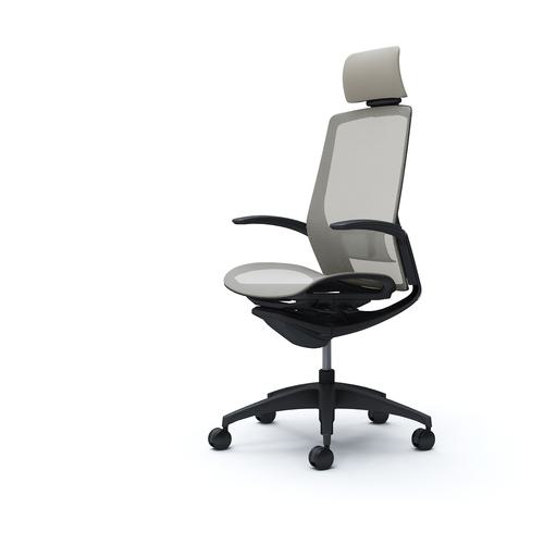 ■OKAMURA フィノラチェア EXハイバック 座メッシュ〔品番:C74AMSF1E3〕【5070868:0】[送料別途見積り][法人・事業所限定][外直送][店頭受取不可]