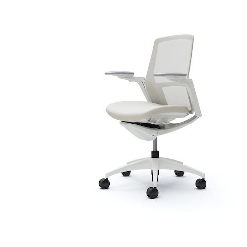 ■OKAMURA フィノラチェア ミドルバック 座クッション〔品番:C783WWF1G2〕【5070892:0】[送料別途見積り][法人・事業所限定][外直送][店頭受取不可]