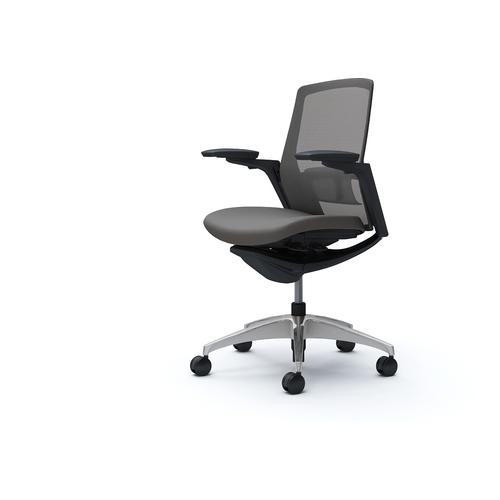 ■OKAMURA フィノラチェア ミドルバック 座クッション〔品番:C783ASF1H2〕【5070984:0】[送料別途見積り][法人・事業所限定][外直送][店頭受取不可]｜ホームセンターバロー　店