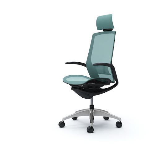 ■OKAMURA フィノラチェア EXハイバック 座メッシュ〔品番:C74ABSF1E6〕【5072367:0】[送料別途見積り][法人・事業所限定][外直送][店頭受取不可]