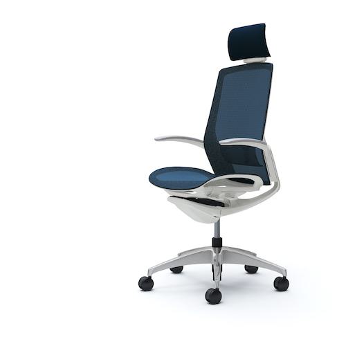 ■OKAMURA フィノラチェア EXハイバック 座メッシュ〔品番:C74ACZF1E4〕【5072415:0】[送料別途見積り][法人・事業所限定][外直送][店頭受取不可]