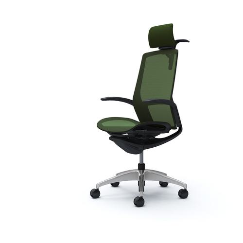 ■OKAMURA フィノラチェア EXハイバック 座メッシュ〔品番:C74BARF1F5〕【5072432:0】[送料別途見積り][法人・事業所限定][外直送][店頭受取不可]