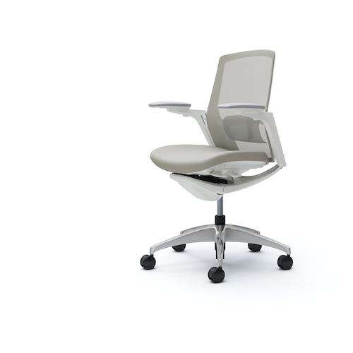 ■OKAMURA フィノラチェア ミドルバック 座クッション〔品番:C783BZF1G3〕【5072562:0】[送料別途見積り][法人・事業所限定][外直送][店頭受取不可]