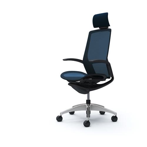 ■OKAMURA フィノラチェア EXハイバック 座メッシュ〔品番:C74AARF1E4〕【5073941:0】[送料別途見積り][法人・事業所限定][外直送][店頭受取不可]