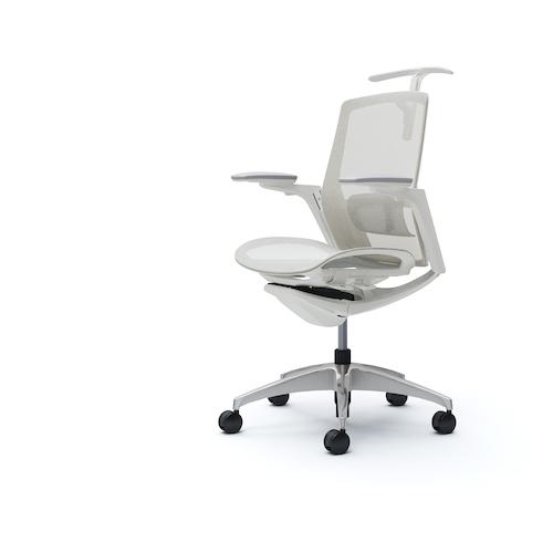 ■OKAMURA フィノラチェア ミドルバック 座メッシュ〔品番:C782CZF1E2〕【5074133:0】[送料別途見積り][法人・事業所限定][外直送][店頭受取不可]