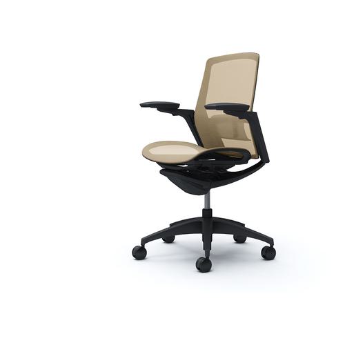 ■OKAMURA フィノラチェア ミドルバック 座メッシュ〔品番:C781MSF1E7〕【5074146:0】[送料別途見積り][法人・事業所限定][外直送][店頭受取不可]