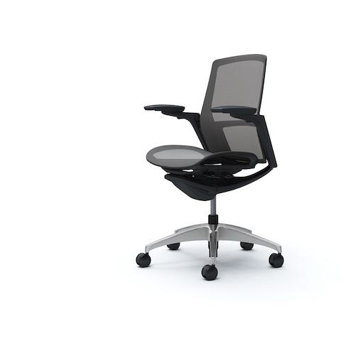 ■OKAMURA フィノラチェア ミドルバック 座メッシュ〔品番:C781ARF1F2〕【5075527:0】[送料別途見積り][法人・事業所限定][外直送][店頭受取不可]｜ホームセンターバロー　店