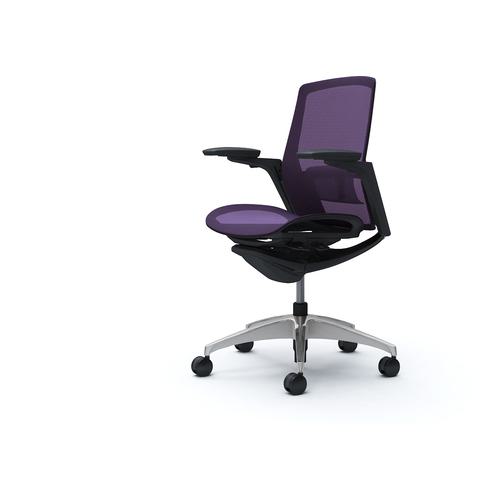 ■OKAMURA フィノラチェア ミドルバック 座メッシュ〔品番:C781BSF1E0〕【5075541:0】[送料別途見積り][法人・事業所限定][外直送][店頭受取不可]｜ホームセンターバロー　店