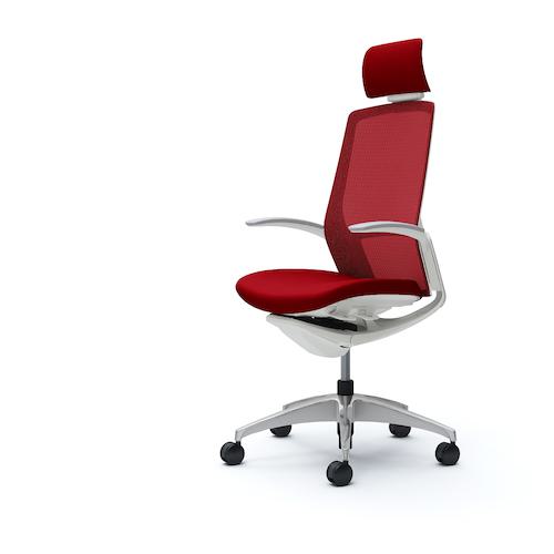 ■OKAMURA フィノラチェア EXハイバック 座クッション〔品番:C74CCWF1G9〕【5075550:0】[送料別途見積り][法人・事業所限定][外直送][店頭受取不可]
