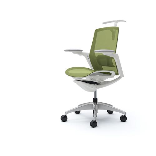 ■OKAMURA フィノラチェア ミドルバック 座メッシュ〔品番:C782BZF1E5〕【5075663:0】[送料別途見積り][法人・事業所限定][外直送][店頭受取不可]