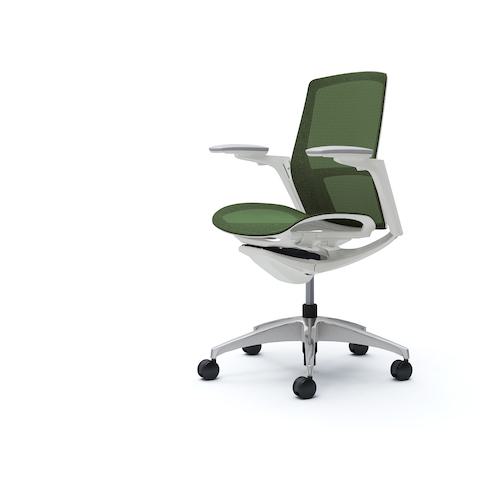 ■OKAMURA フィノラチェア ミドルバック 座メッシュ〔品番:C781CWF1F5〕【5077127:0】[送料別途見積り][法人・事業所限定][外直送][店頭受取不可]｜ホームセンターバロー　店