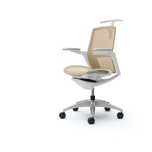 ■OKAMURA フィノラチェア ミドルバック 座メッシュ〔品番:C782BWF1E7〕【5077255:0】[送料別途見積り][法人・事業所限定][外直送][店頭受取不可]