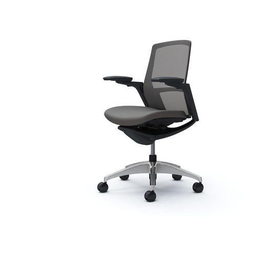 ■OKAMURA フィノラチェア ミドルバック 座クッション〔品番:C783ARF1H2〕【5077260:0】[送料別途見積り][法人・事業所限定][外直送][店頭受取不可]｜ホームセンターバロー　店