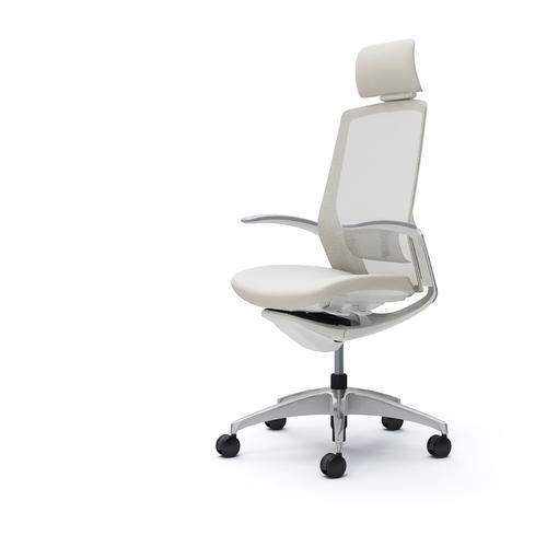 ■OKAMURA フィノラチェア EXハイバック 座クッション〔品番:C74CBZF1G2〕【5078674:0】[送料別途見積り][法人・事業所限定][外直送][店頭受取不可]