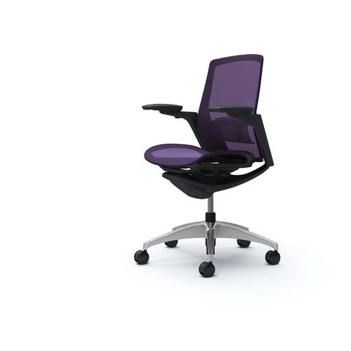 ■OKAMURA フィノラチェア ミドルバック 座メッシュ〔品番:C781ASF1E0〕【5078701:0】[送料別途見積り][法人・事業所限定][外直送][店頭受取不可]｜ホームセンターバロー　店