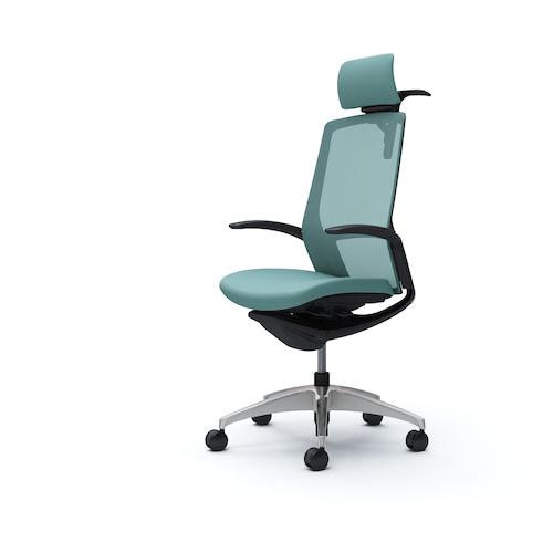 ■OKAMURA フィノラチェア EXハイバック 座クッション〔品番:C74DARF1G6〕【5078731:0】[送料別途見積り][法人・事業所限定][外直送][店頭受取不可]
