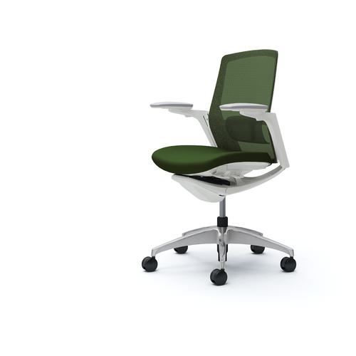 ■OKAMURA フィノラチェア ミドルバック 座クッション〔品番:C783CZF1H5〕【5078888:0】[送料別途見積り][法人・事業所限定][外直送][店頭受取不可]｜ホームセンターバロー　店