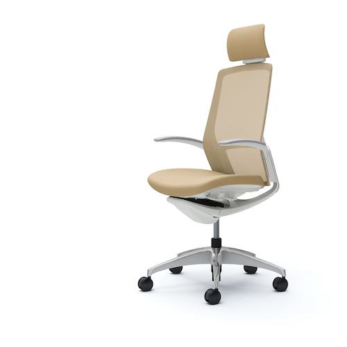 ■OKAMURA フィノラチェア EXハイバック 座クッション〔品番:C74CCWF1G7〕【5080296:0】[送料別途見積り][法人・事業所限定][外直送][店頭受取不可]