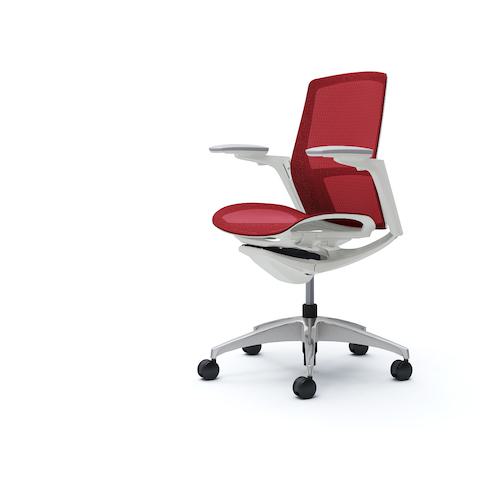 ■OKAMURA フィノラチェア ミドルバック 座メッシュ〔品番:C781CWF1E9〕【5080329:0】[送料別途見積り][法人・事業所限定][外直送][店頭受取不可]｜ホームセンターバロー　店
