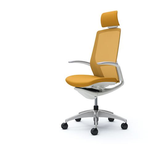 ■OKAMURA フィノラチェア EXハイバック 座クッション〔品番:C74CCWF1H9〕【5081888:0】[送料別途見積り][法人・事業所限定][外直送][店頭受取不可]