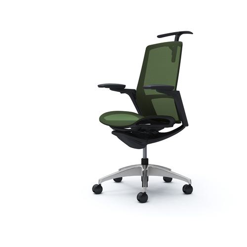 ■OKAMURA フィノラチェア ハイバック 座メッシュ〔品番:C786ARF1F5〕【5081979:0】[送料別途見積り][法人・事業所限定][外直送][店頭受取不可]