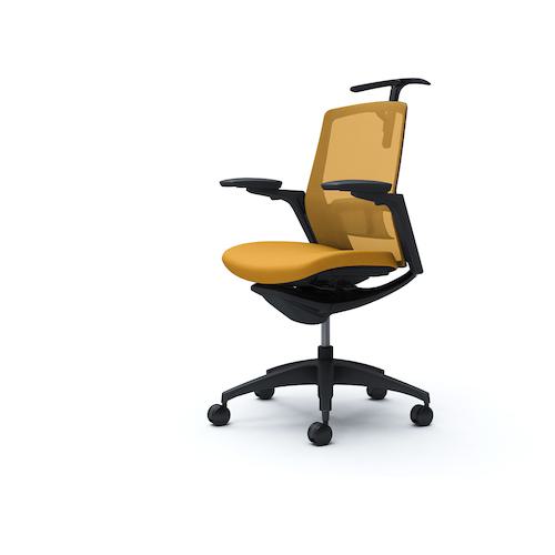 ■OKAMURA フィノラチェア ミドルバック 座クッション〔品番:C784MSF1H9〕【5082003:0】[送料別途見積り][法人・事業所限定][外直送][店頭受取不可]｜ホームセンターバロー　店