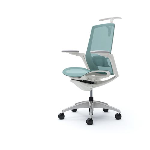 ■OKAMURA フィノラチェア ハイバック 座メッシュ〔品番:C786CZF1E6〕【5082032:0】[送料別途見積り][法人・事業所限定][外直送][店頭受取不可]