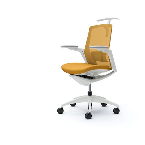 ■OKAMURA フィノラチェア ミドルバック 座クッション〔品番:C784WZF1H9〕【5083562:0】[送料別途見積り][法人・事業所限定][外直送][店頭受取不可]｜ホームセンターバロー　店
