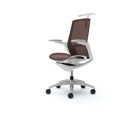 ■OKAMURA フィノラチェア ハイバック 座メッシュ〔品番:C786BWF1E8〕【5083581:0】[送料別途見積り][法人・事業所限定][外直送][店頭受取不可]