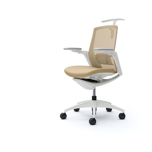 ■OKAMURA フィノラチェア ミドルバック 座クッション〔品番:C784WZF1G7〕【5083626:0】[送料別途見積り][法人・事業所限定][外直送][店頭受取不可]｜ホームセンターバロー　店