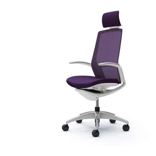 ■OKAMURA フィノラチェア EXハイバック 座クッション〔品番:C74CCWF1G0〕【5085010:0】[送料別途見積り][法人・事業所限定][外直送][店頭受取不可]
