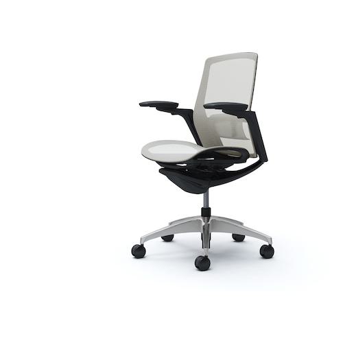 ■OKAMURA フィノラチェア ミドルバック 座メッシュ〔品番:C781BSF1E2〕【5085033:0】[送料別途見積り][法人・事業所限定][外直送][店頭受取不可]｜ホームセンターバロー　店