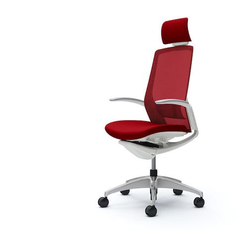■OKAMURA フィノラチェア EXハイバック 座クッション〔品番:C74CCZF1G9〕【5085060:0】[送料別途見積り][法人・事業所限定][外直送][店頭受取不可]
